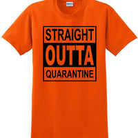 Straight Outta Quarantine 2020  funny T-Shirt sm-5xl
