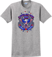 
              Land of the free home of the Brave memorial day / 4th of July shirt -13 colors
            