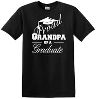 
              Graduation PROUD GRANDPA \ PARENT of a Graduate - shirt - short sleeved T-shirt
            