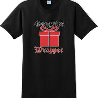 Gangster Wrapper - Christmas Day T-Shirt -10 color choices
