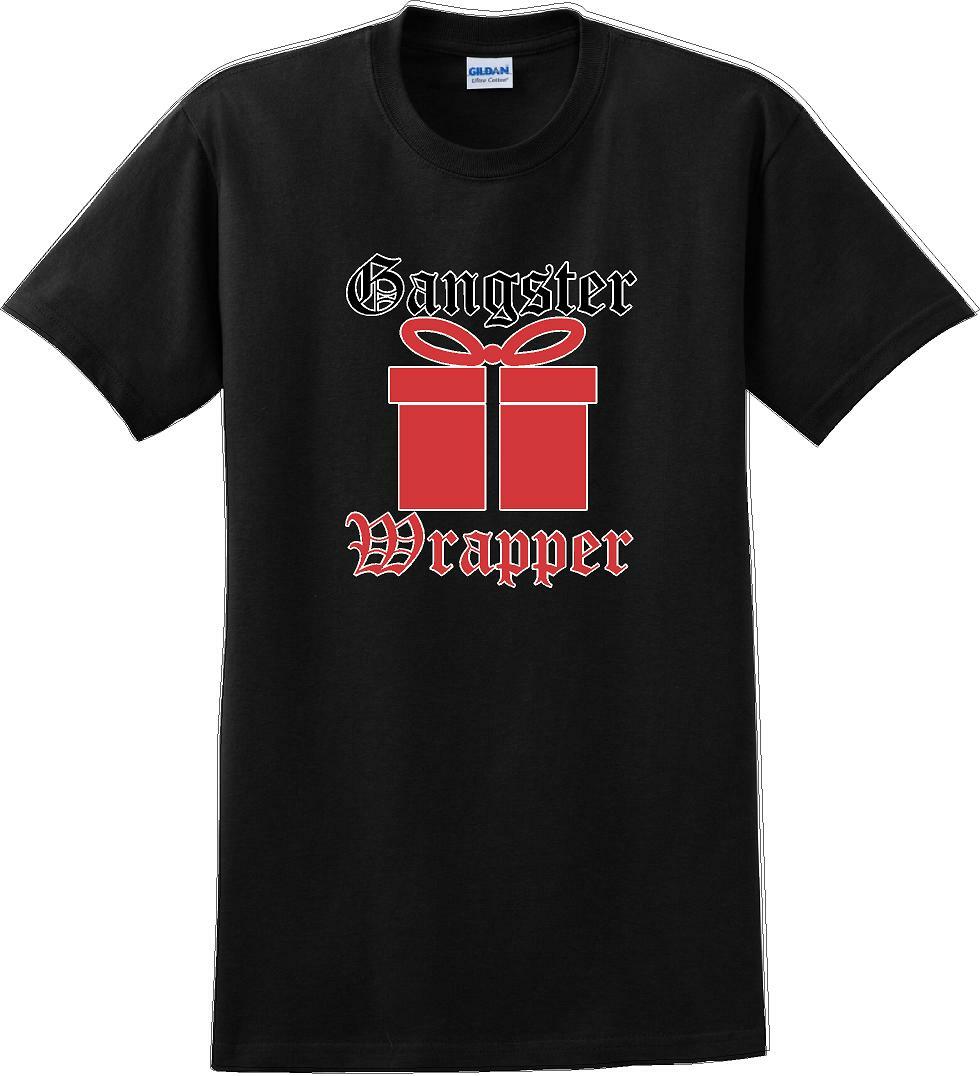 Gangster Wrapper - Christmas Day T-Shirt -10 color choices