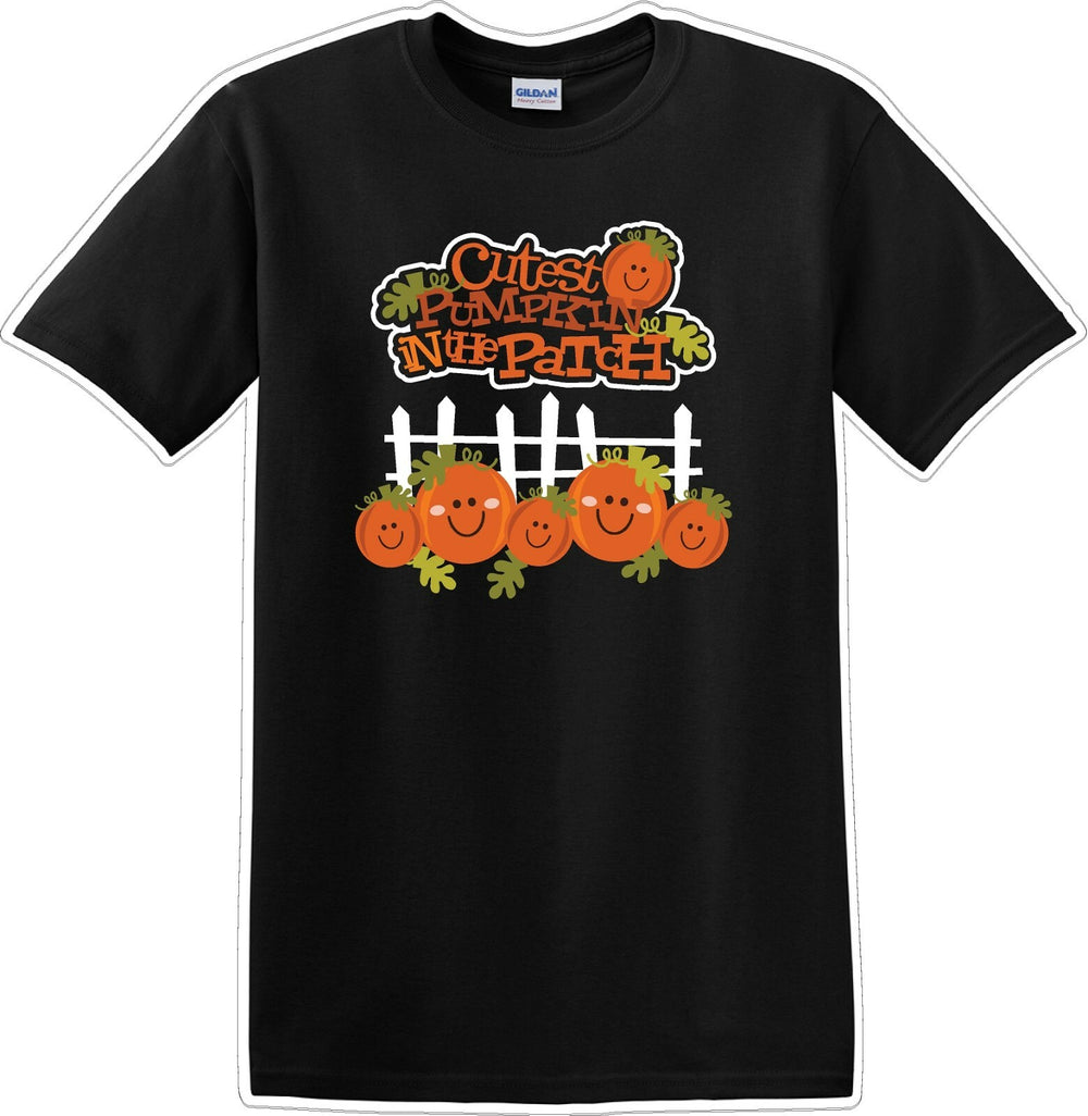 CUTEST PUMPKIN IN THE PATCH - Halloween - Novelty T-shirt