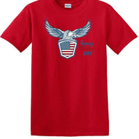 Memorial Day shirt eagle shield We Will Always Remember 13 color choices -mds7