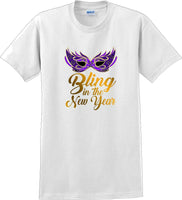 
              Bling in the New Year - New Years Shirt - 12 color choices
            