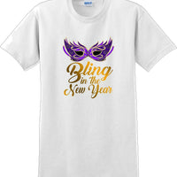 Bling in the New Year - New Years Shirt - 12 color choices