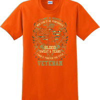 I OWN THE TITLE VETERAN FOREVER OD, Veterans day Soldier USA Support T-Shirt