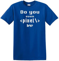 
              Pixel Coding - Social Media - Funny shirt - short sleeved T-shirt TSM12
            