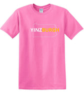 
              YINZBURGH Pittsburgh, PENNSYLVANIA short sleeved shirt  YBS1
            