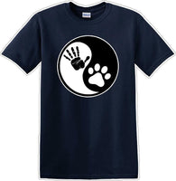 
              Yin Yang Work Dog - Dog- Novelty T-shirt
            