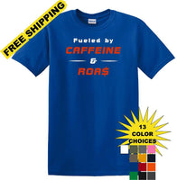 
              Caffeine & ROA$ - Social Media - Fun shirt - short-sleeved T-shirt TSM14
            