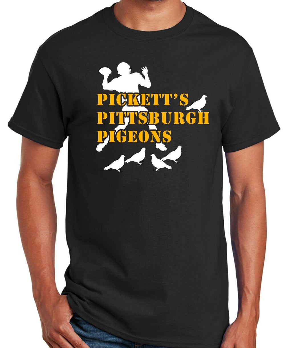 PICKETT'S PITTSBURGH PIGEONS SHIRT BLACK SHIRT SM-5XL