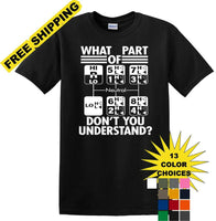 
              Gear Shift Language - Funny shirt - short sleeved T-shirt
            