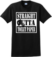 
              Straight outta Toilet Paper funny shirt -13 color choices
            