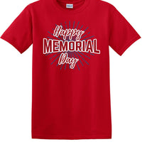 Memorial Day shirt burst We Will Always Remember 13 color choices -mds3