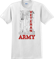
              VETERAN OF THE UNITED STATES ARMY, Veterans day Soldier USA Support T-Shirt
            