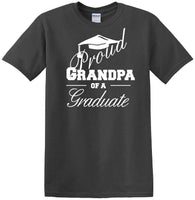 
              Graduation PROUD GRANDPA \ PARENT of a Graduate - shirt - short sleeved T-shirt
            