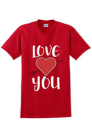 
              Love you  - Valentine's Day Shirts - V-Day shirts
            