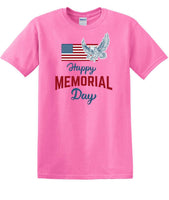 
              Memorial Day shirt Flag Eagle We Will Always Remember 13 color choices -mds2
            