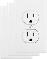 
              Wall Plug Decal Sticker 3D Realistic Prank 3 Pack Funny Trick Viral
            