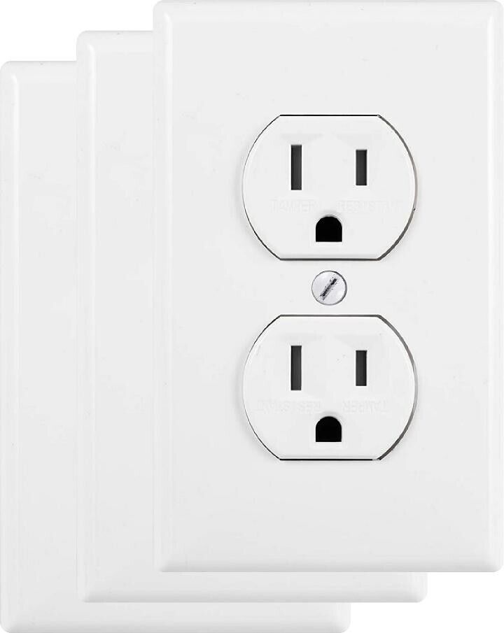 Wall Plug Decal Sticker 3D Realistic Prank 3 Pack Funny Trick Viral