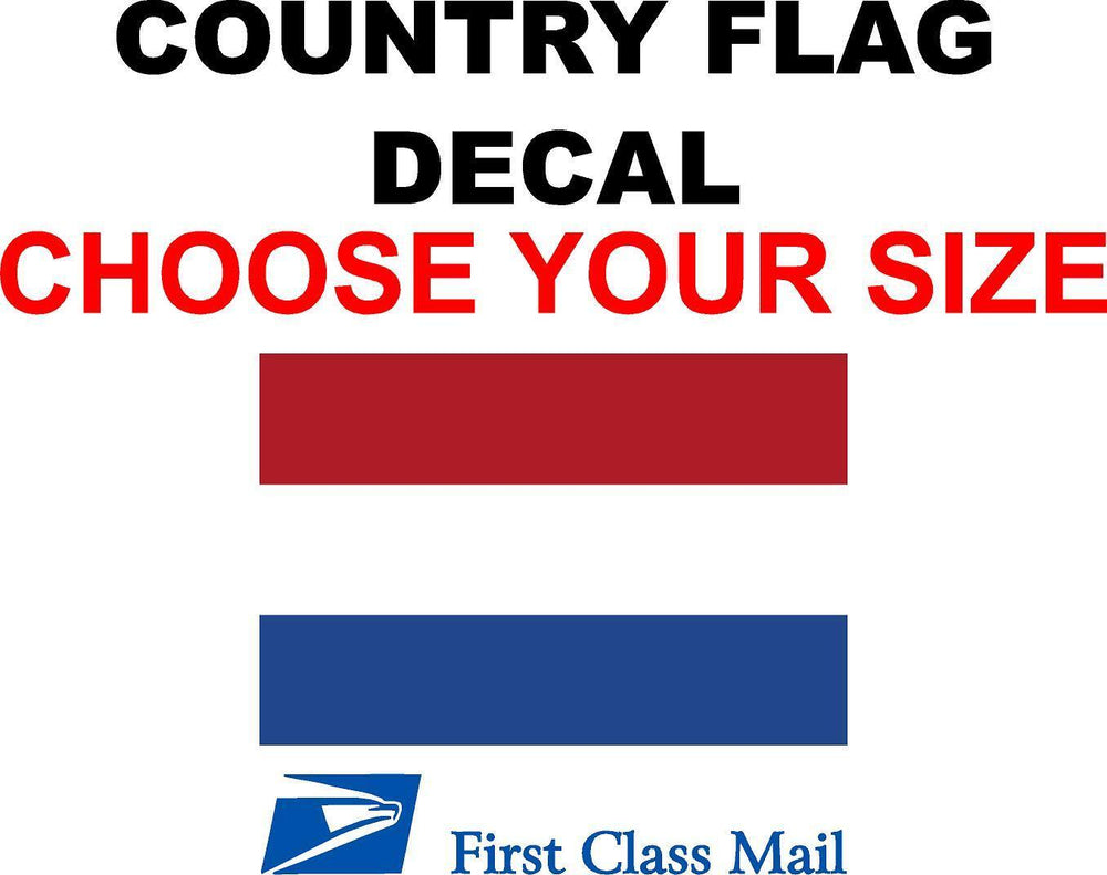 DUTCH COUNTRY FLAG, STICKER, DECAL, 5YR VINYL, STATE FLAG