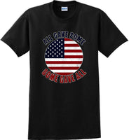 
              ALL GAVE SOME, SOME GAVE ALL Military Veteran Soldier USA Support T-Shirt Tee
            