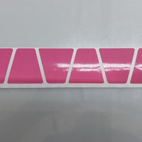 PINK HELMET TETS TETRAHEDRONS HELMET STICKER  EMT EMERGENCY GRADE REFLECTIVE