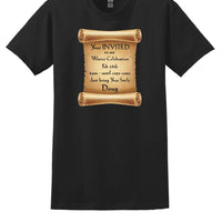 Doug's Winter Celebration February 15th until the cops come T-Shirt only a smile