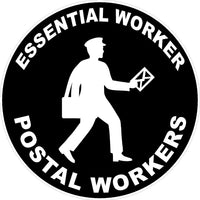 Essential Worker Postal Workers Decal