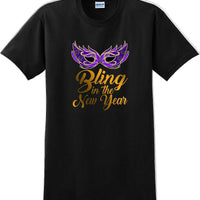 Bling in the New Year - New Years Shirt - 12 color choices