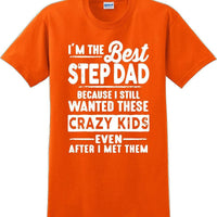 I'm the Best Stepdad short sleeved T-Shirt - Fathers Day