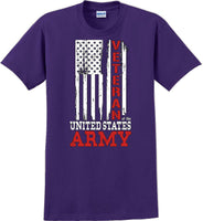 
              VETERAN OF THE UNITED STATES ARMY, Veterans day Soldier USA Support T-Shirt
            