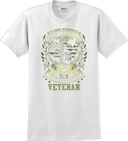 
              I OWN THE TITLE VETERAN FOREVER OD, Veterans day Soldier USA Support T-Shirt
            