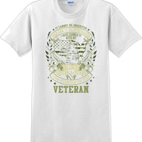 I OWN THE TITLE VETERAN FOREVER OD, Veterans day Soldier USA Support T-Shirt