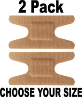 
              Knuckle Band aid Bandage Dent Ding Scratch Cover Car Decal / Sticker TWO PACK
            