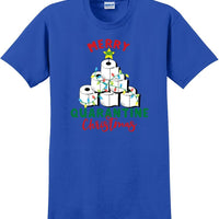 2020 Christmas Quarantine Toilet Paper Tree Xmas shirt-1