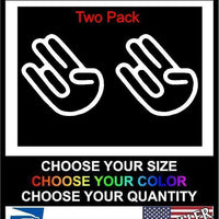 The Shocker vinyl-window-car-sticker-decal-jdm funny honda euro ILLEST 6YR