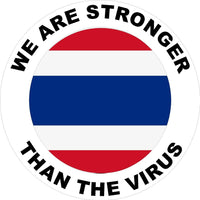 Thailand We are stronger than the Virus Decal