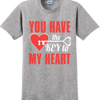 You have the Key to my Heart - Valentine's Day Shirts - V-Day shirts