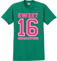 
              Sweet 16 Quarantine  - 16th B-Day T-Shirt Birthday Shirt 12 Color Choices S-5XL
            