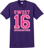 
              Sweet 16 Quarantine  - 16th B-Day T-Shirt Birthday Shirt 12 Color Choices S-5XL
            