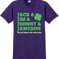 Jack & Jim & Johnny & Jameson St. Patrick's Day T-Shirt