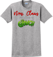 
              Mrs Claws but married to the - Christmas Day T-Shirt - 12 color choices
            