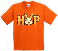 
              HOP - Distressed Design - Kids/Youth Easter T-shirt
            