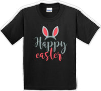 
              Happy Easter - Distressed Design - Kids/Youth Easter T-shirt
            