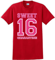 
              Sweet 16 Quarantine  - 16th B-Day T-Shirt Birthday Shirt 12 Color Choices S-5XL
            