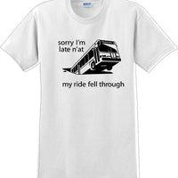 Pittsburgh Bus in Sinkhole, dahntahn n'at funny Youth T-Shirt