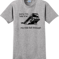 Pittsburgh Bus in Sinkhole, dahntahn n'at funny Youth T-Shirt