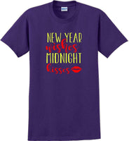 
              New Year wishes Midnight kisses - New Years Shirt
            