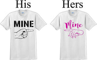 
              Mine  -Couples Shirts-V- Day shirts-Sold Individually
            